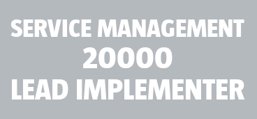 Service Management 20000 Lead Implementer