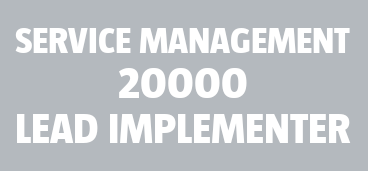 Service management 20000 Lead Implementer