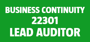 Business Continuity 22301 Lead Auditor